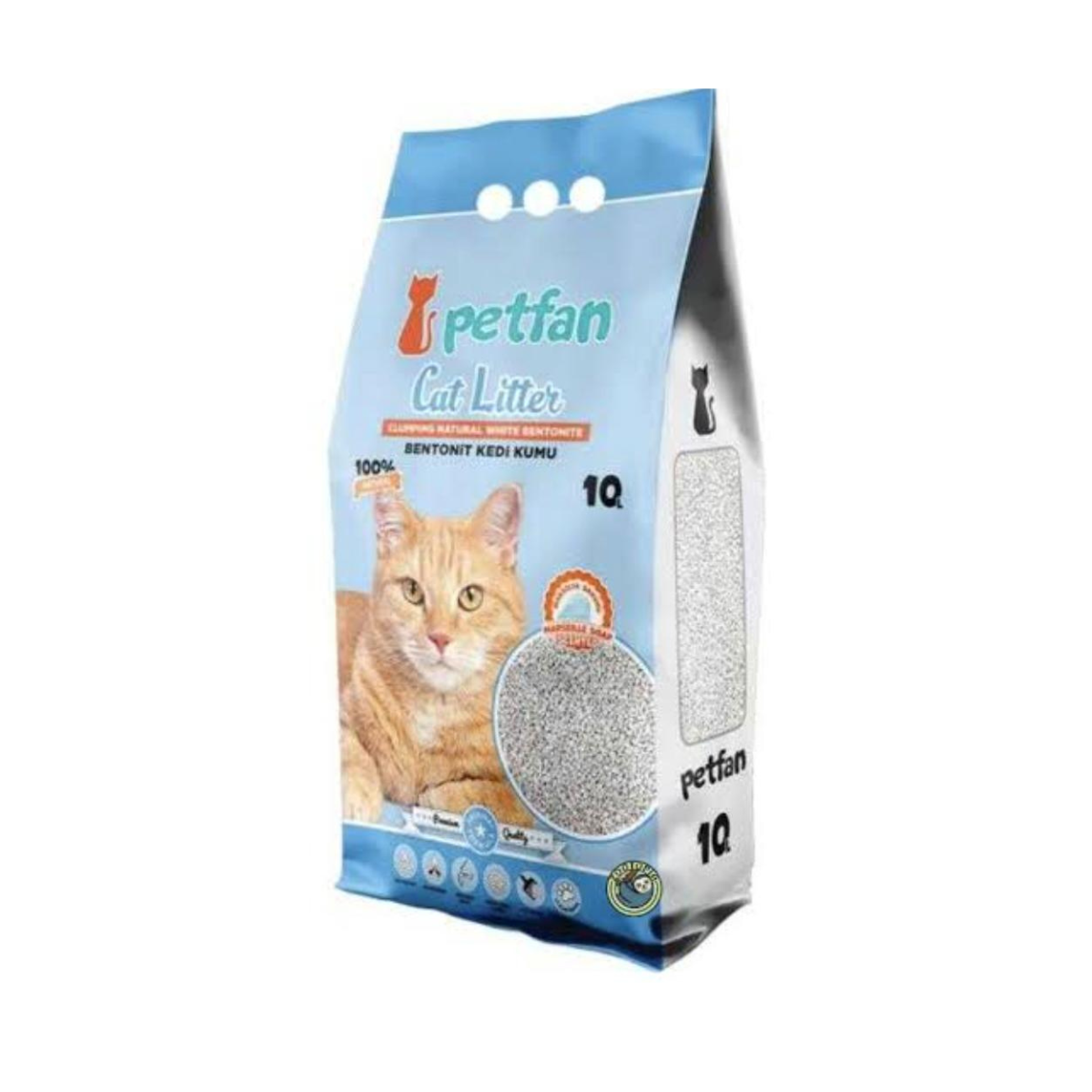 Cat Fan Turkish Soap Scented clumping cat litter 10 L