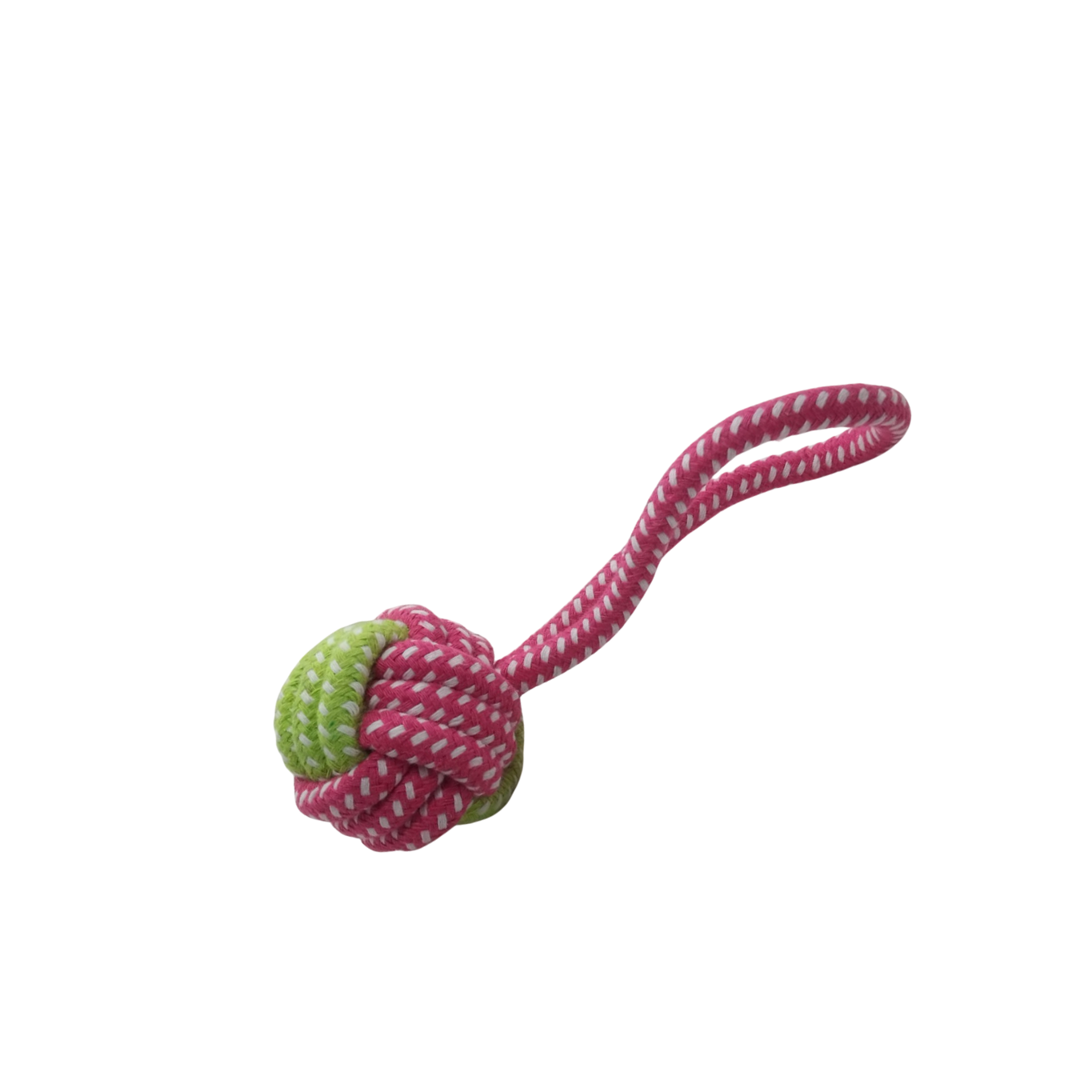 لعبة تسنين على شكل كرة للكلاب، حبل