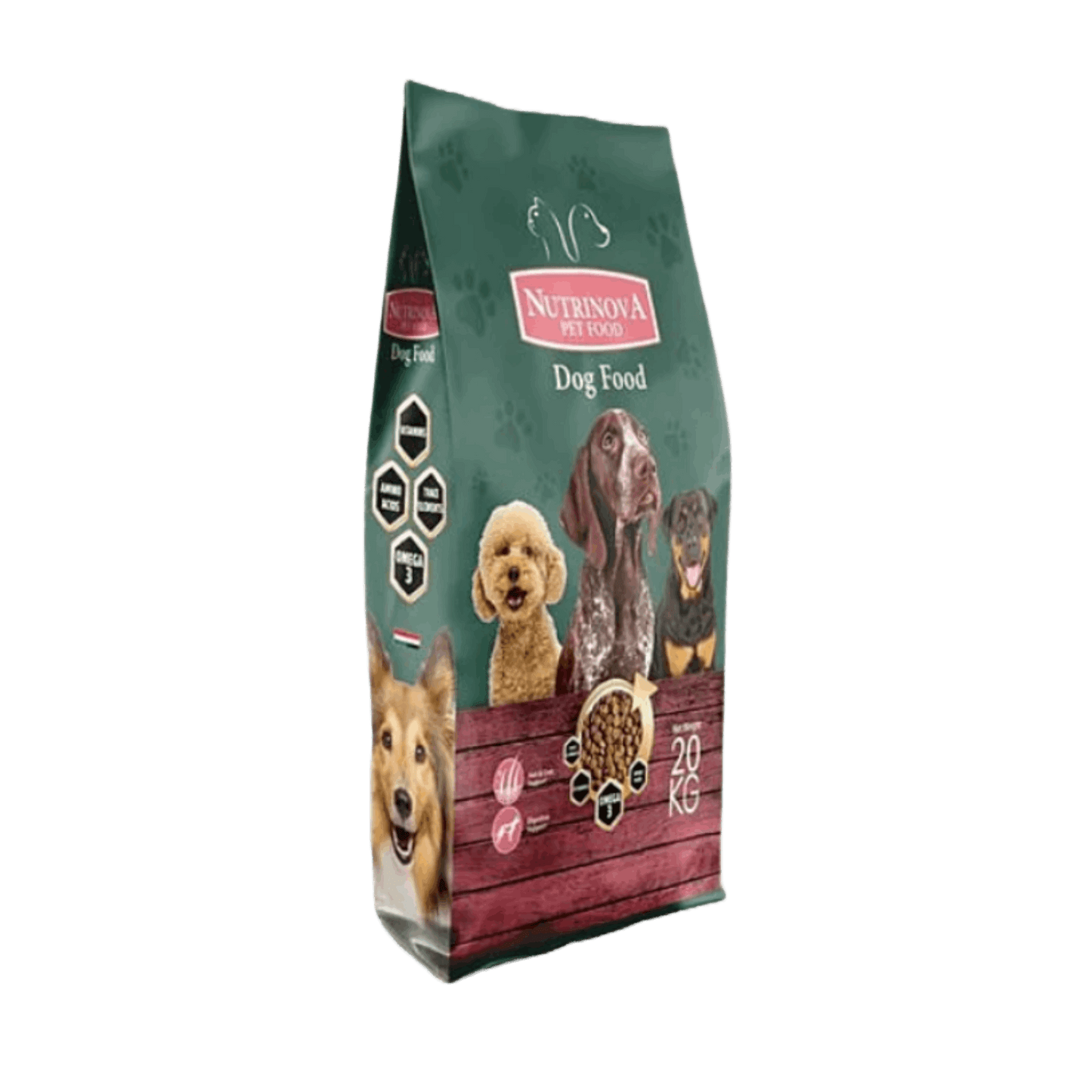 نيوترينوفا دراي فود كلاب  nutrinova dog dry food