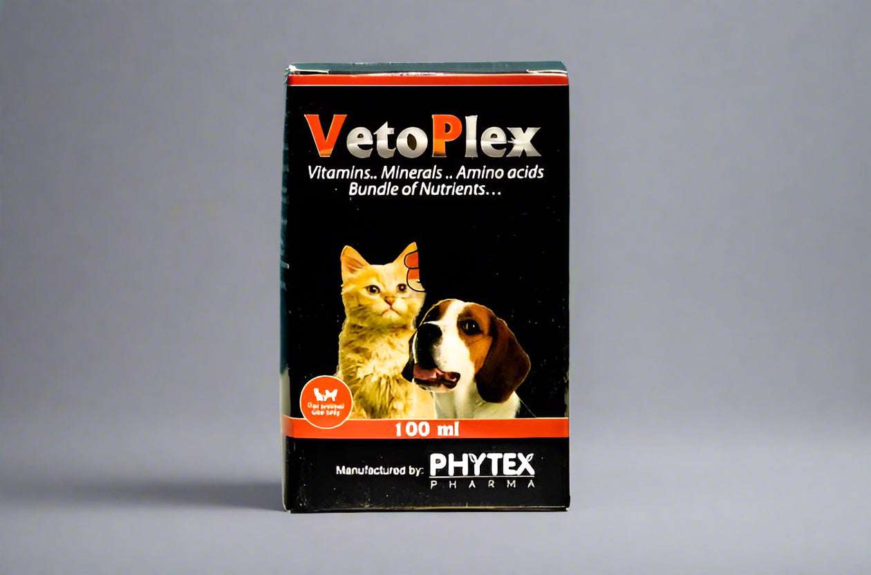 فيتوبلكس فيتامينات قطط والكلاب - vetoplex