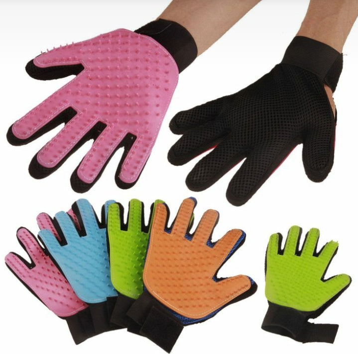 grooming gloves