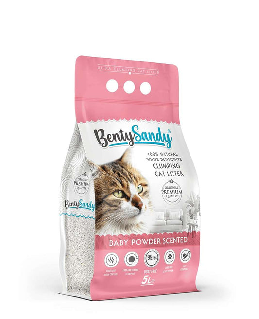 BentySandy cat litter 5 L - Petfriend stores بتفريند ستورز