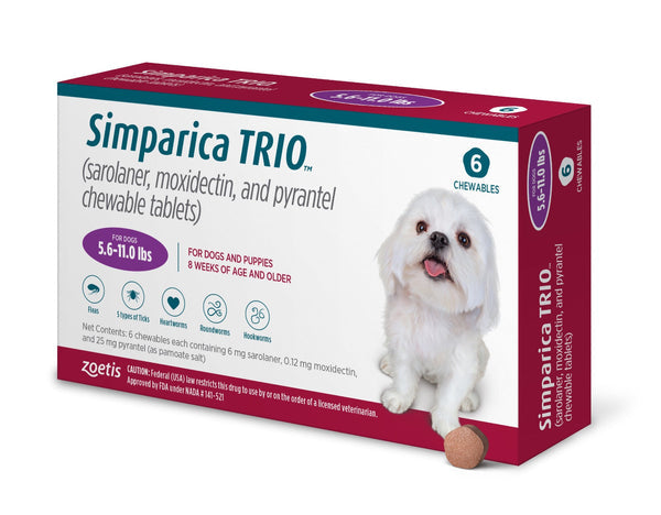 Simparica trio 2.5 - 5 kg