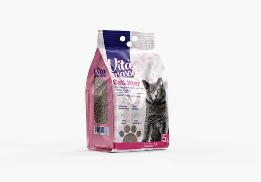 رمل القطط - رمل قطط فيتاماكس 5 لتر