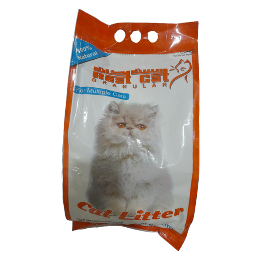 Rest cat white - cats litter 5 L - رست كات الابيض رمل قطط ٥ لتر - Petfriend stores online pet shop Alex