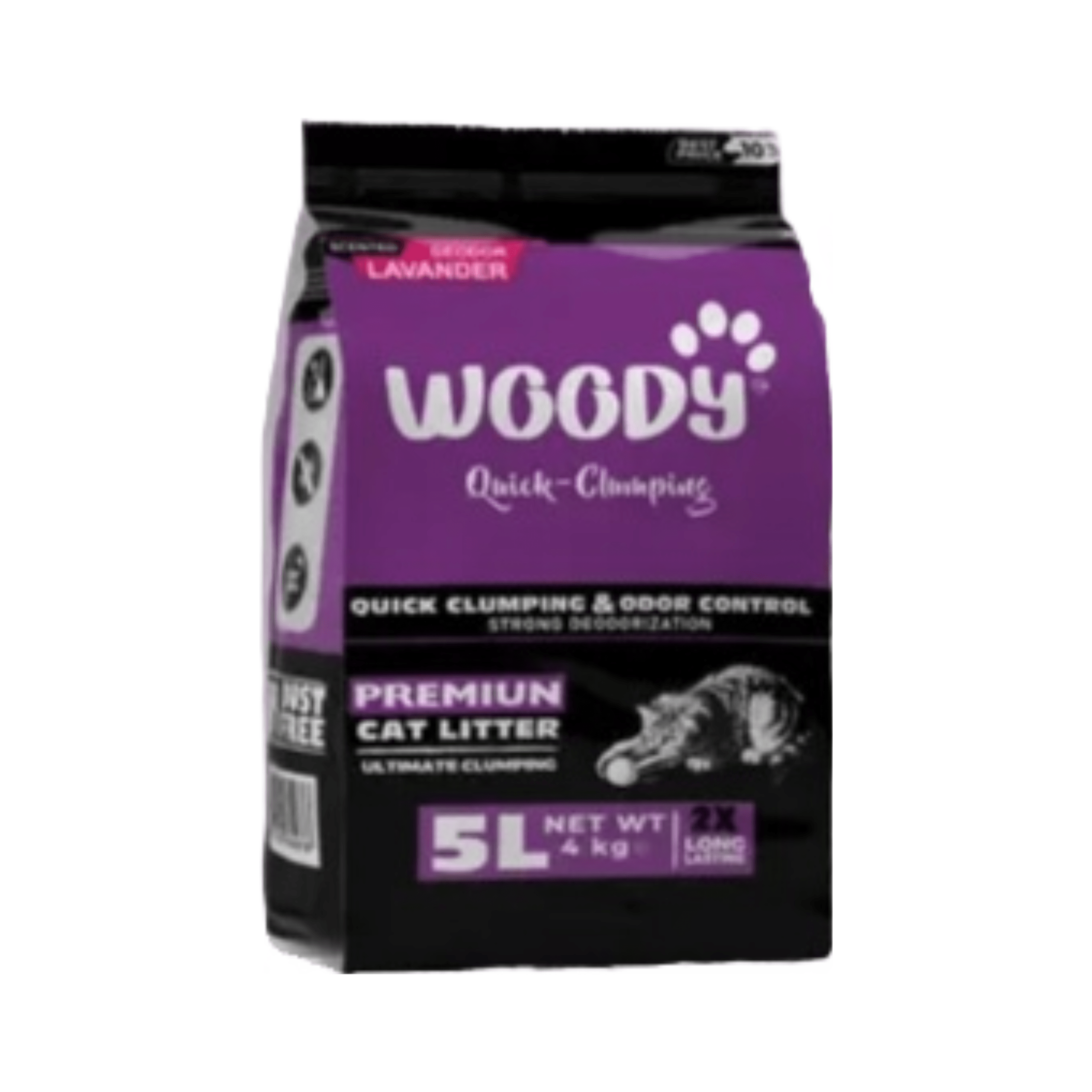 Woody sales cat litter