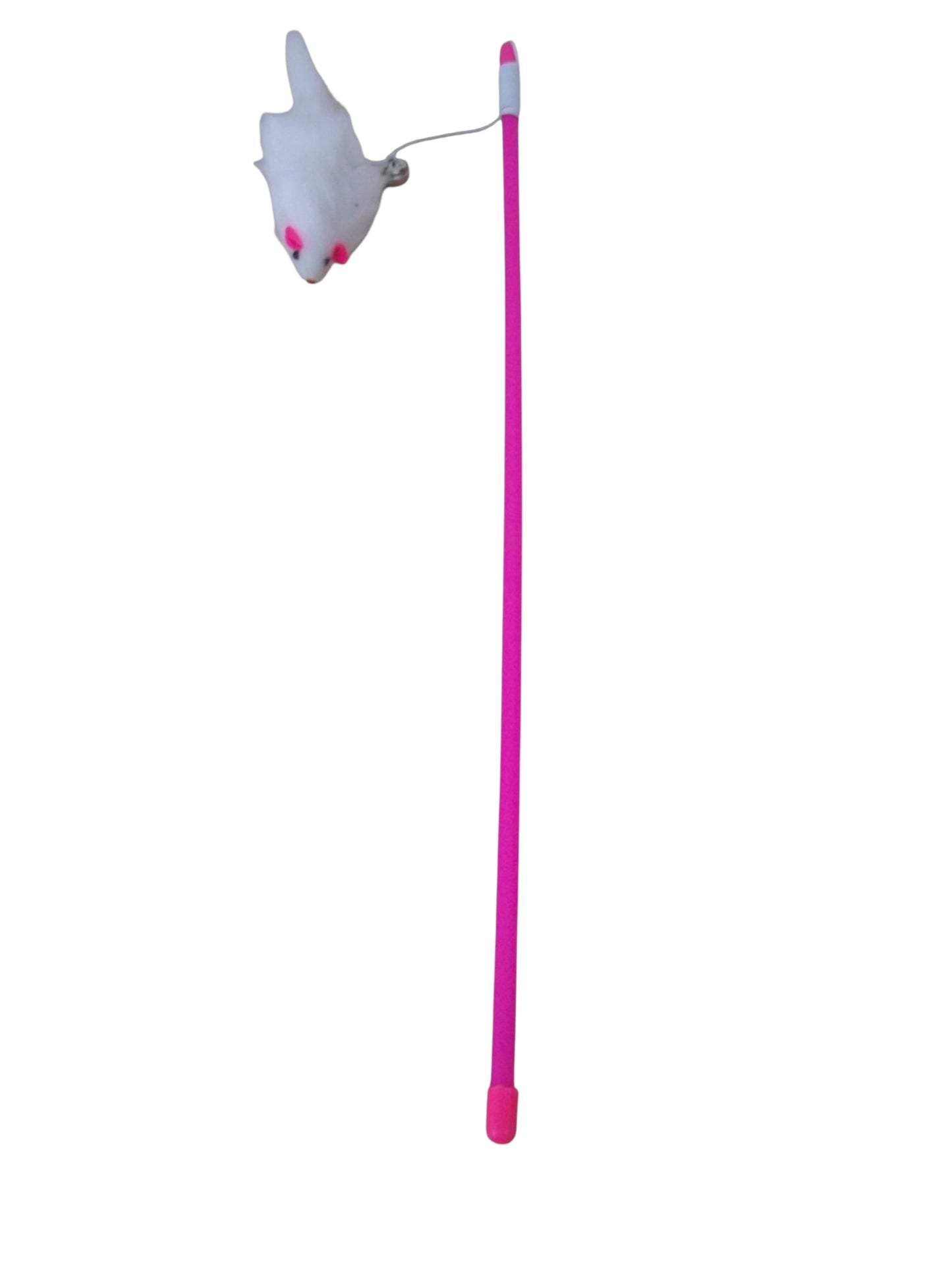 Cat Teaser Toy with rat attached