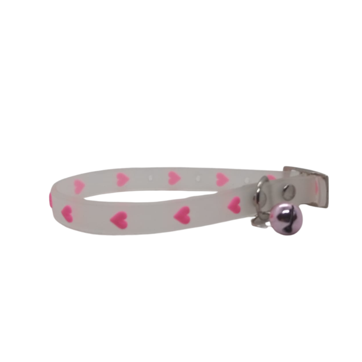 Fluorescent Pet collar with single bell