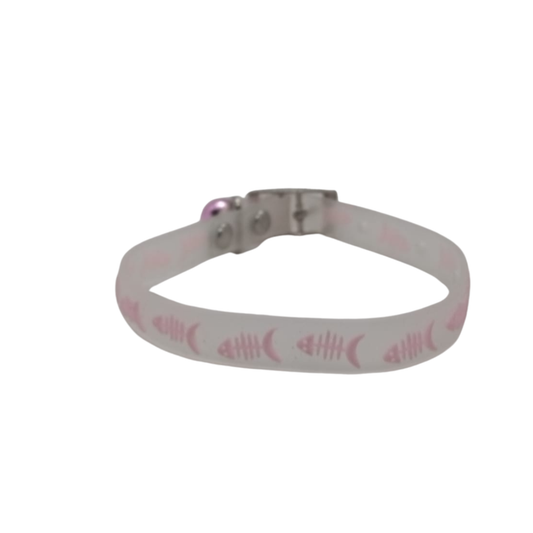 Fluorescent Pet collar with single bell