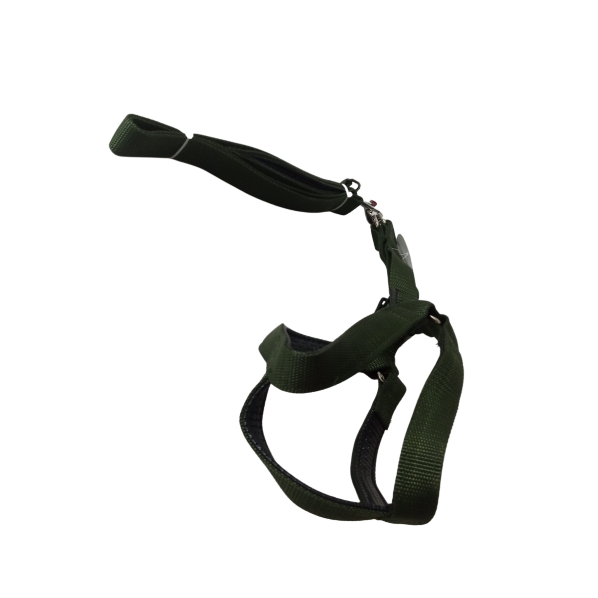 UNI imported leather lined dog harness and leash