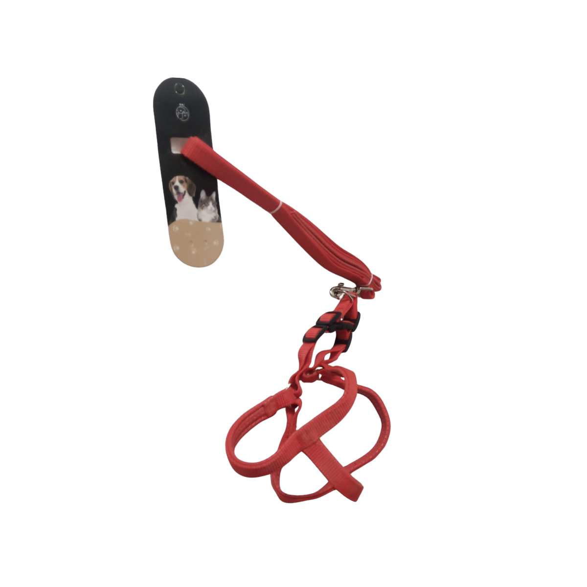 UNI imported leather lined dog harness and leash