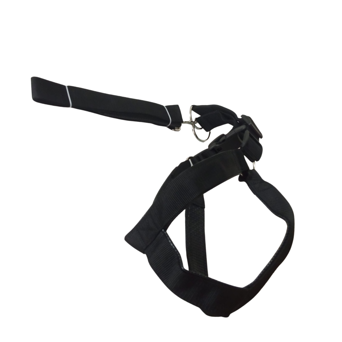UNI imported leather lined dog harness and leash