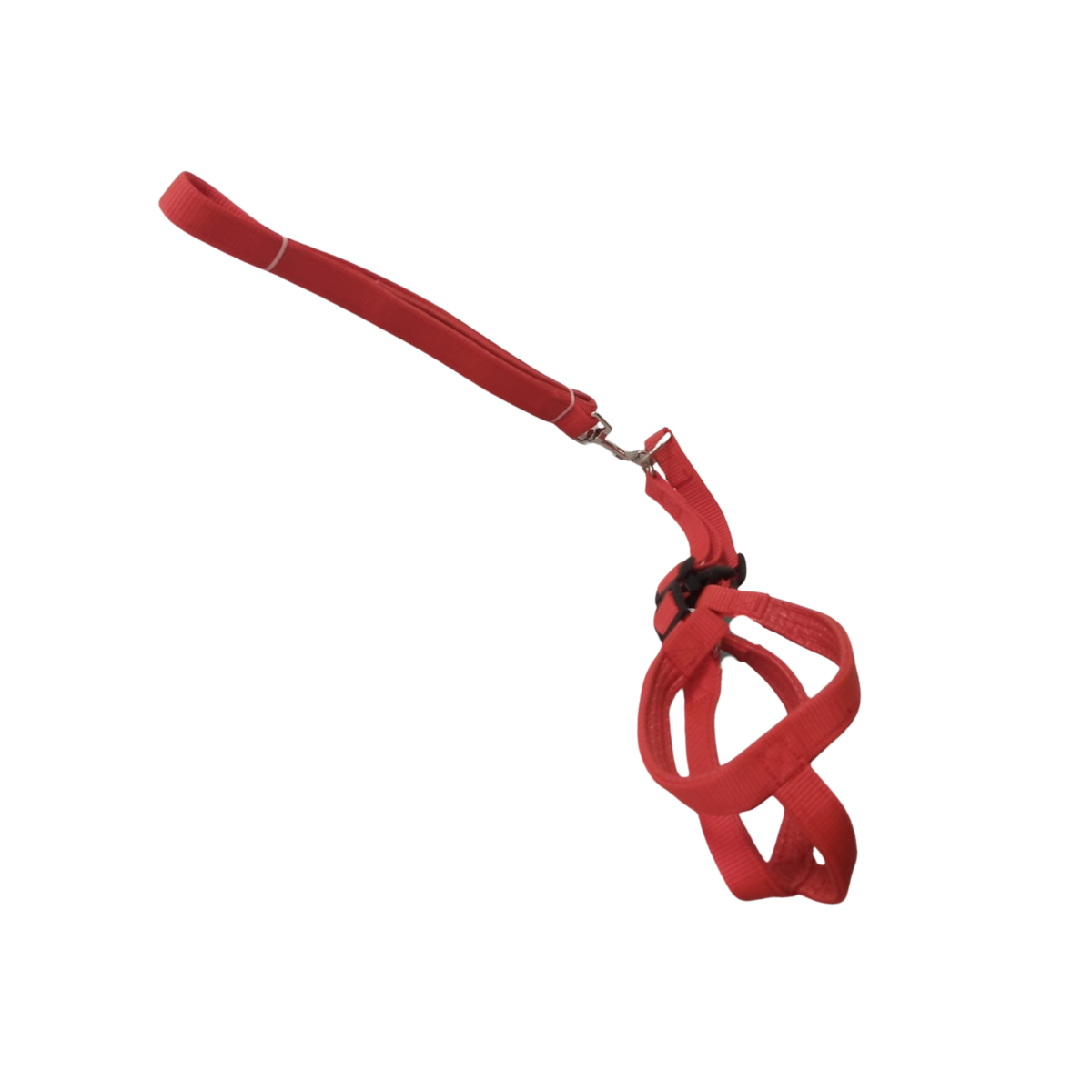 UNI imported leather lined dog harness and leash
