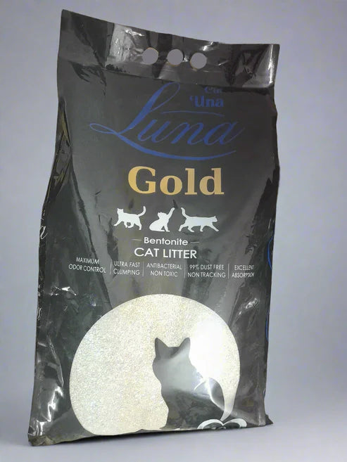 Luna GOLD Turkish Soap Scented clumping cat litter 10 L