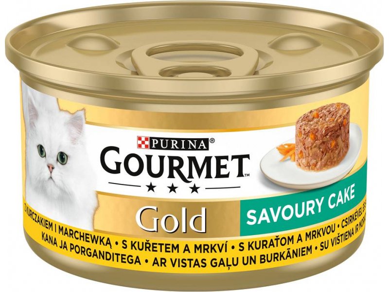 جورميه قطط - purina gourmet gold