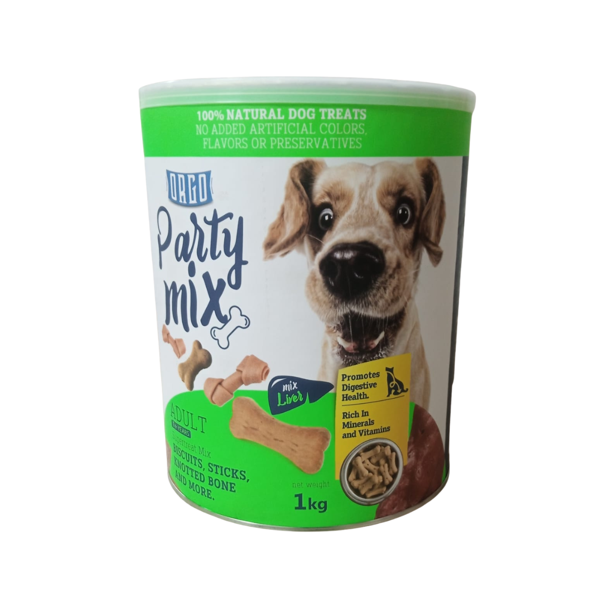 مكافآت أورجو بارتي ميكس بالكبد 1 كجم