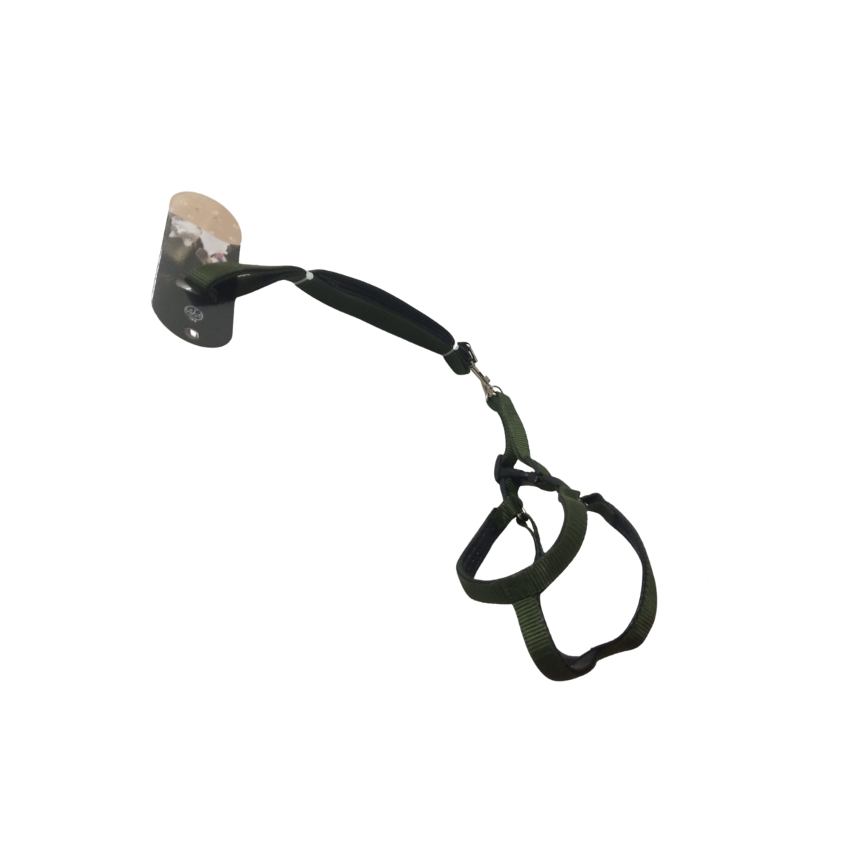 UNI imported leather lined dog harness and leash