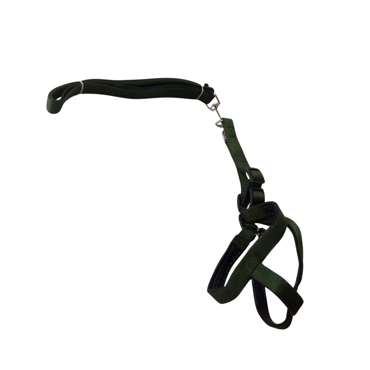 UNI imported leather lined dog harness and leash
