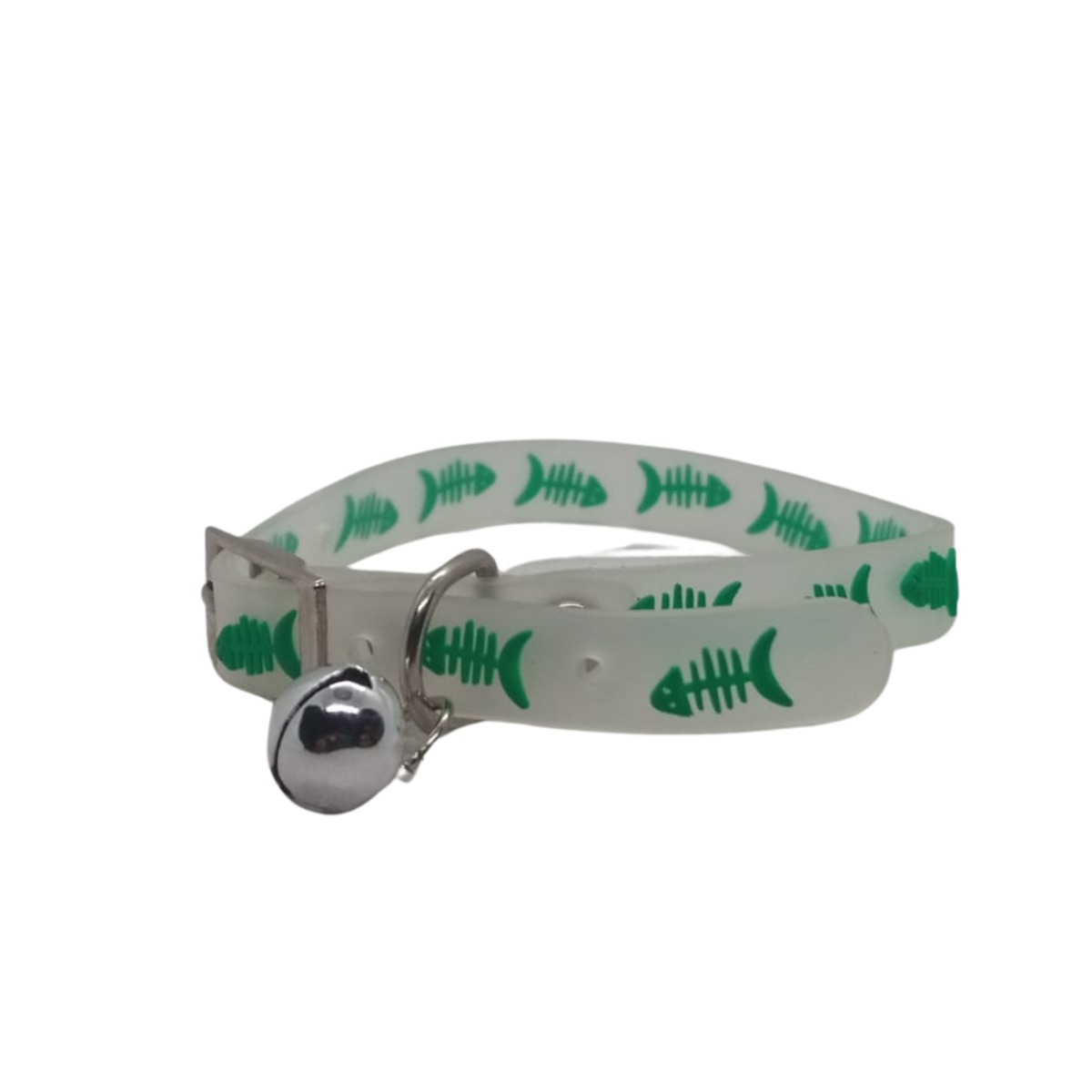 Fluorescent Pet collar with single bell