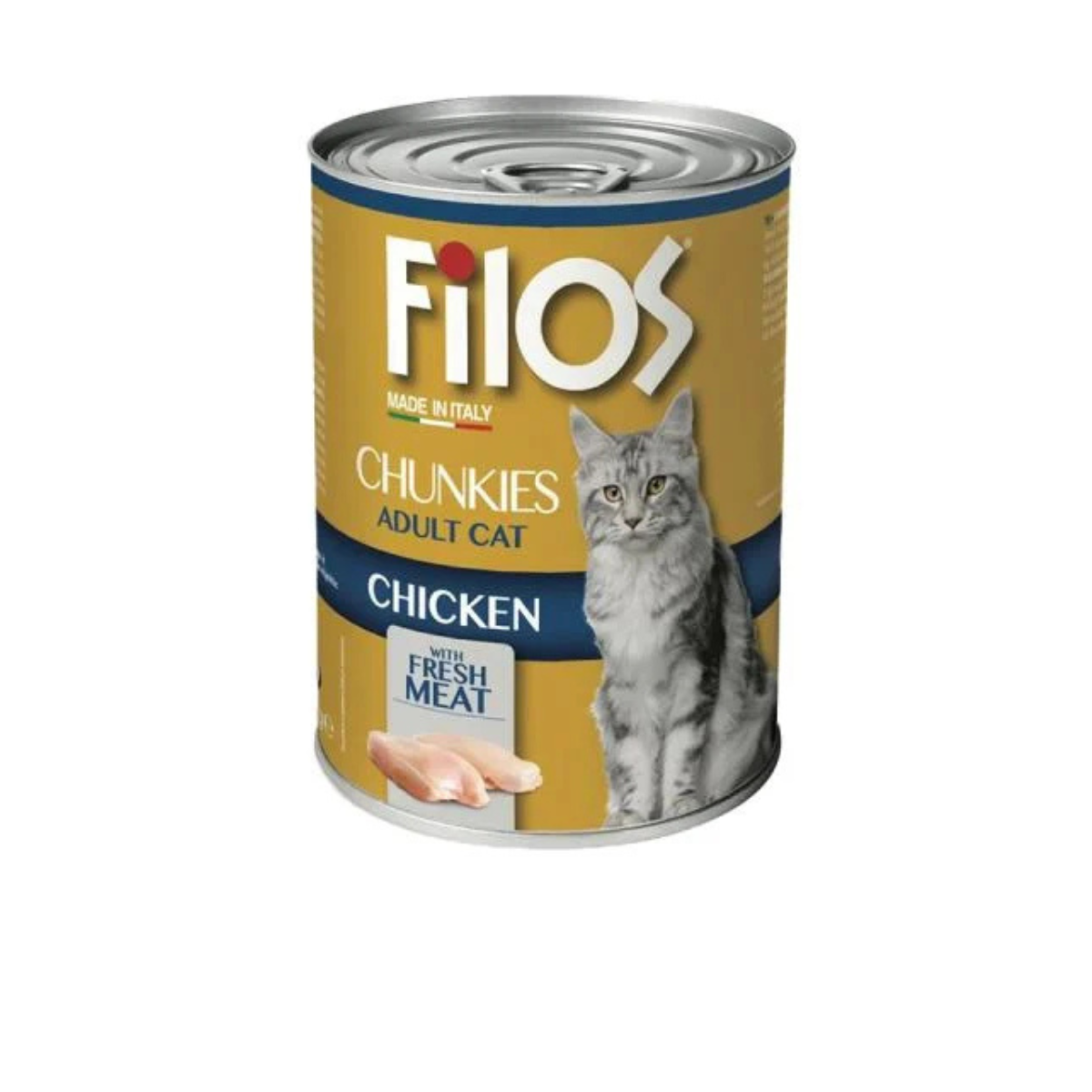 filos with chicken cat wet food 405 g