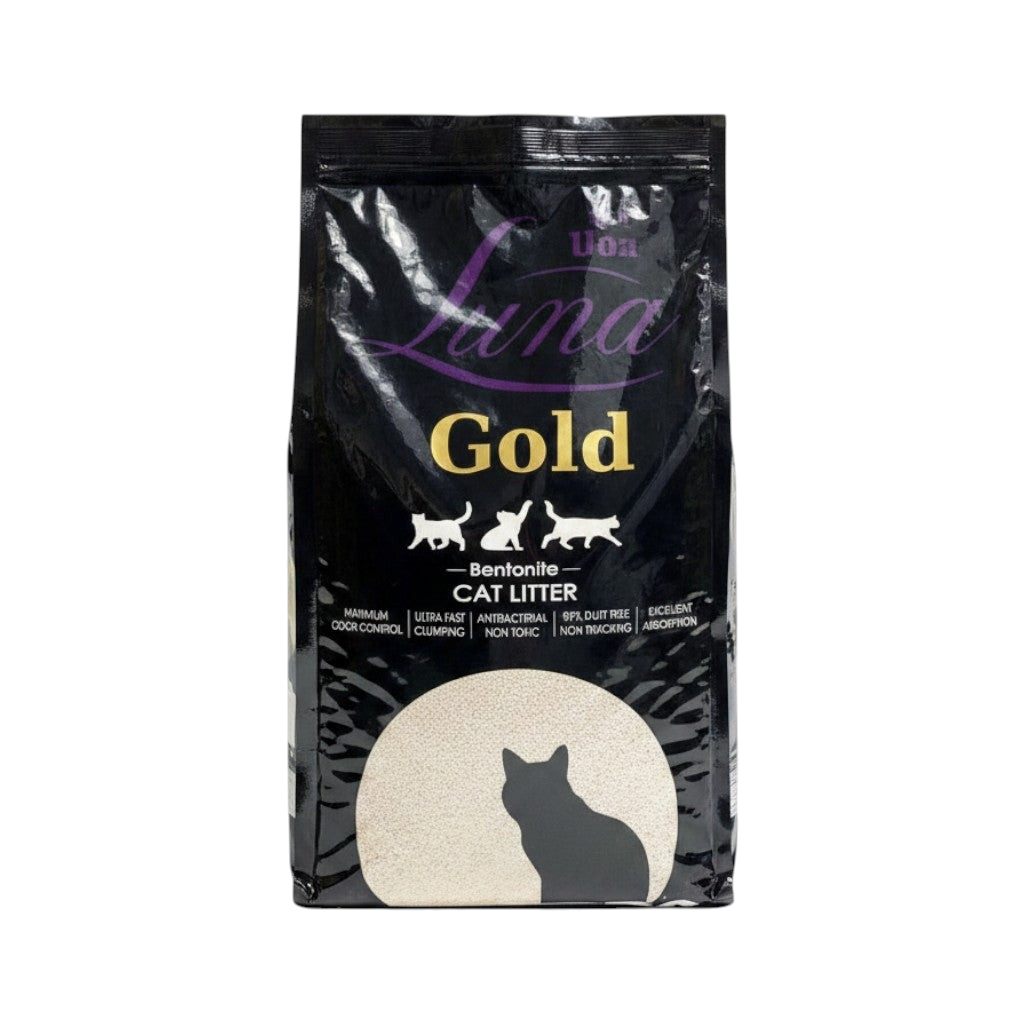Luna Gold Lavender Scented clumping cat litter 10 L