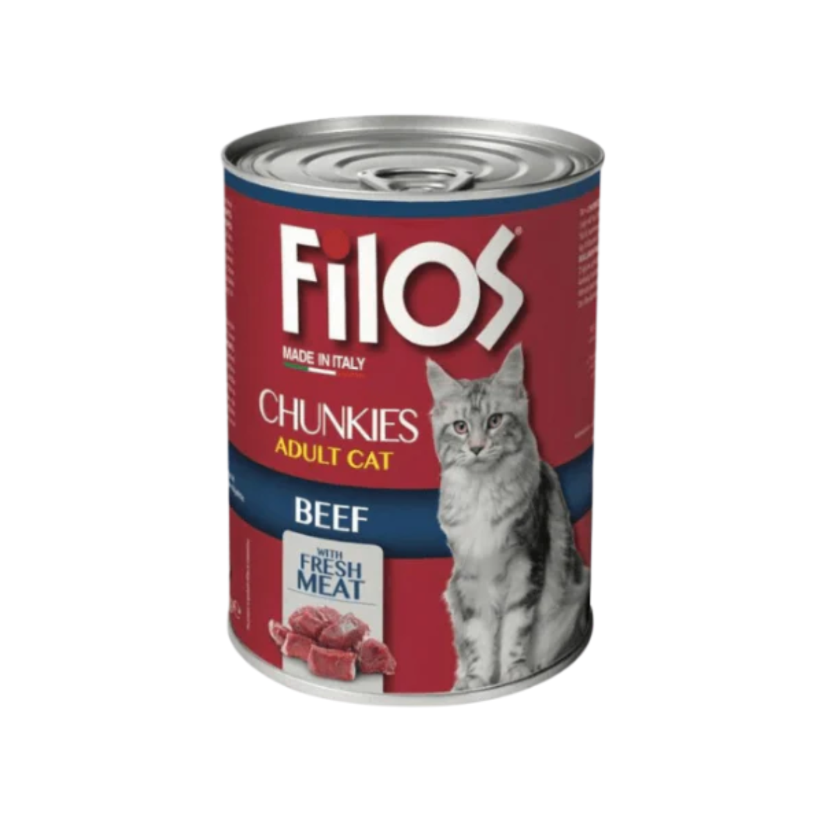filos beef cat wet food 405 g