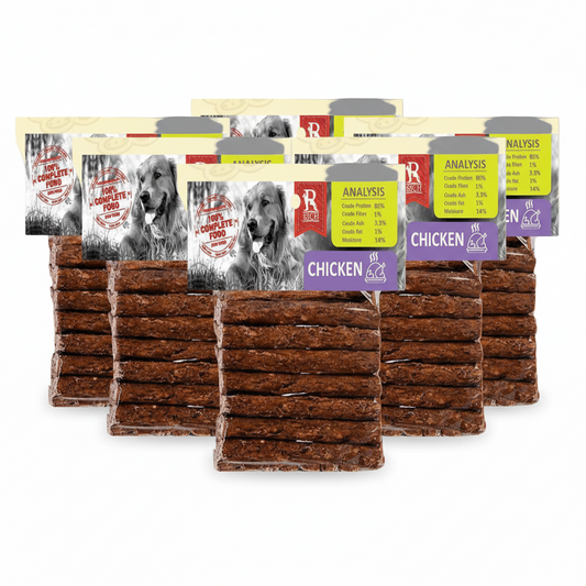 6 X Rich Dog treats with chicken - 10 sticks  Offer