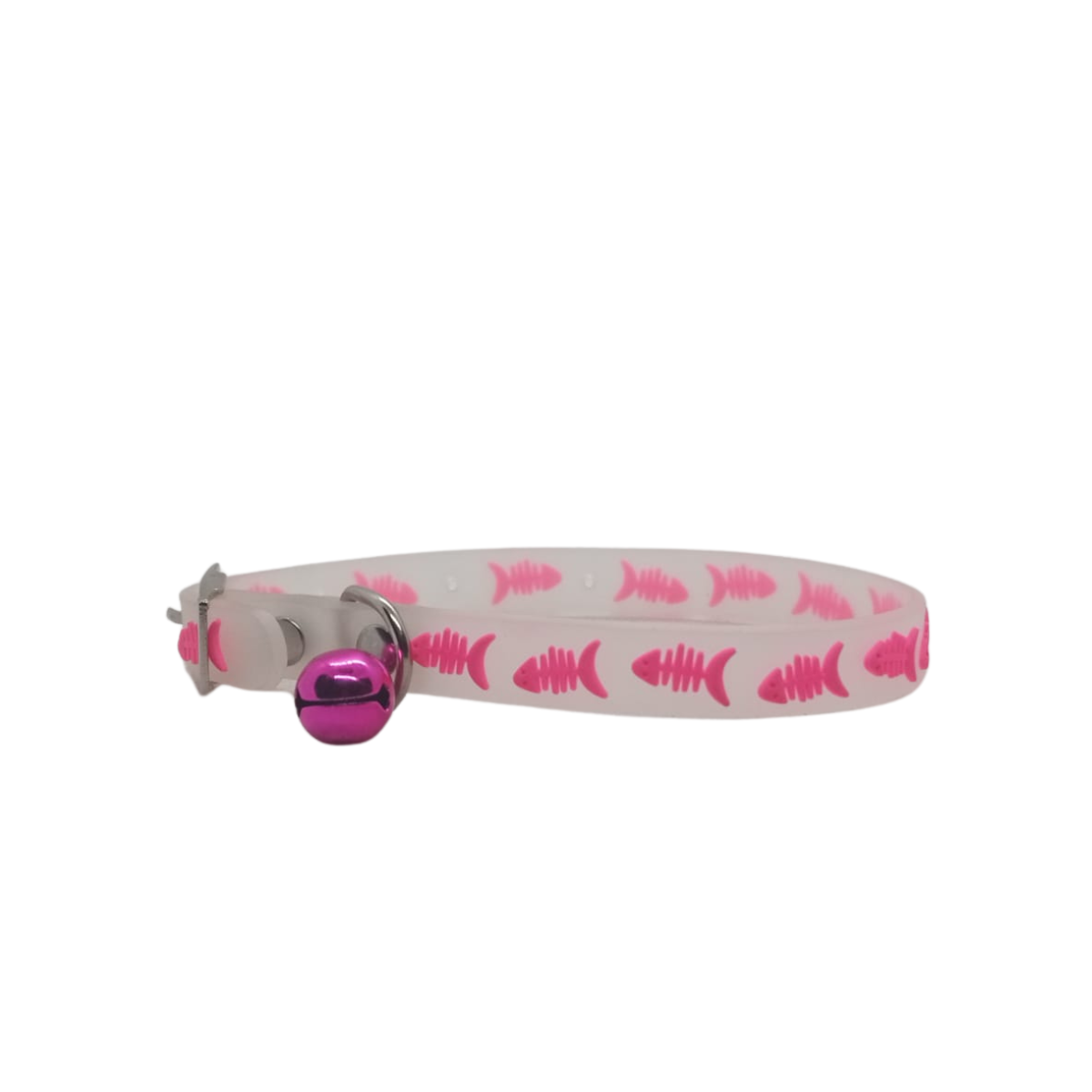 Fluorescent Pet collar with single bell