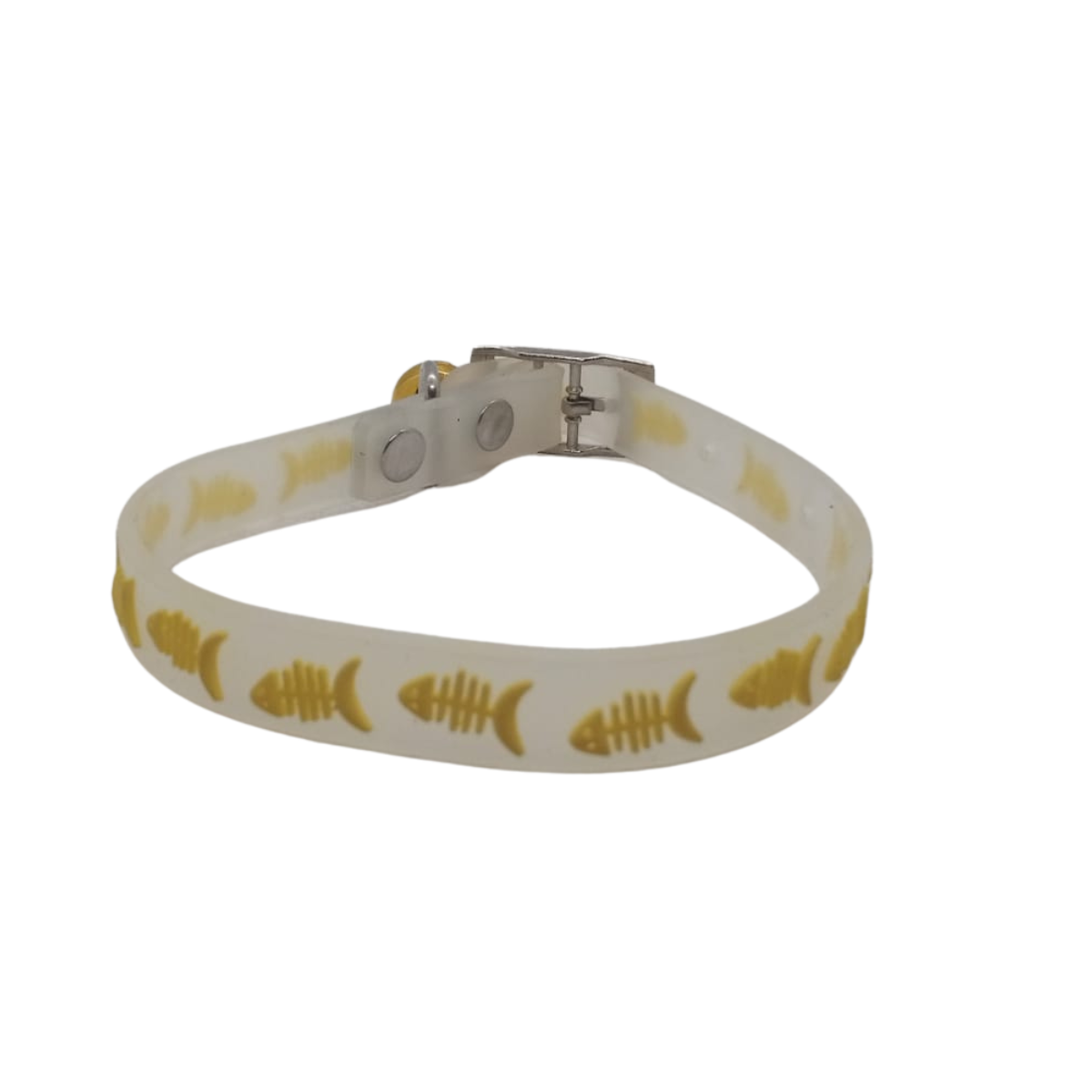 Fluorescent Pet collar with single bell