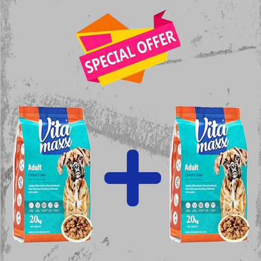 2 x Vita maxx dog dry food 20 kg - Petfriend stores بتفريند ستورز