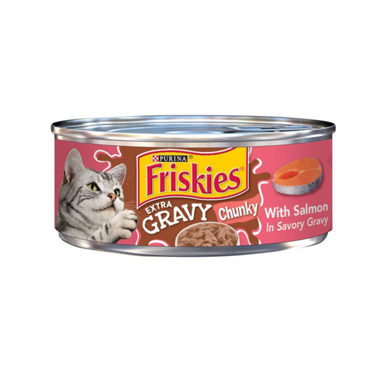 فريسكيس سالمون - friskies extra gravy salmon
