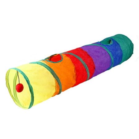 Cat tunnel straight fun toy