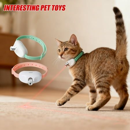 Laser teasing cat toy