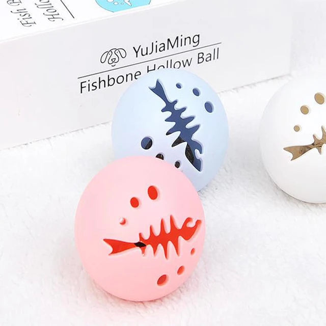 Fishbone Hollo Fish bone hollow ball – PetFriend