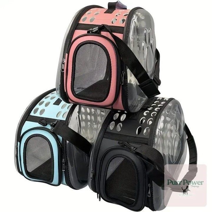 Shoulder transparent Pet bag