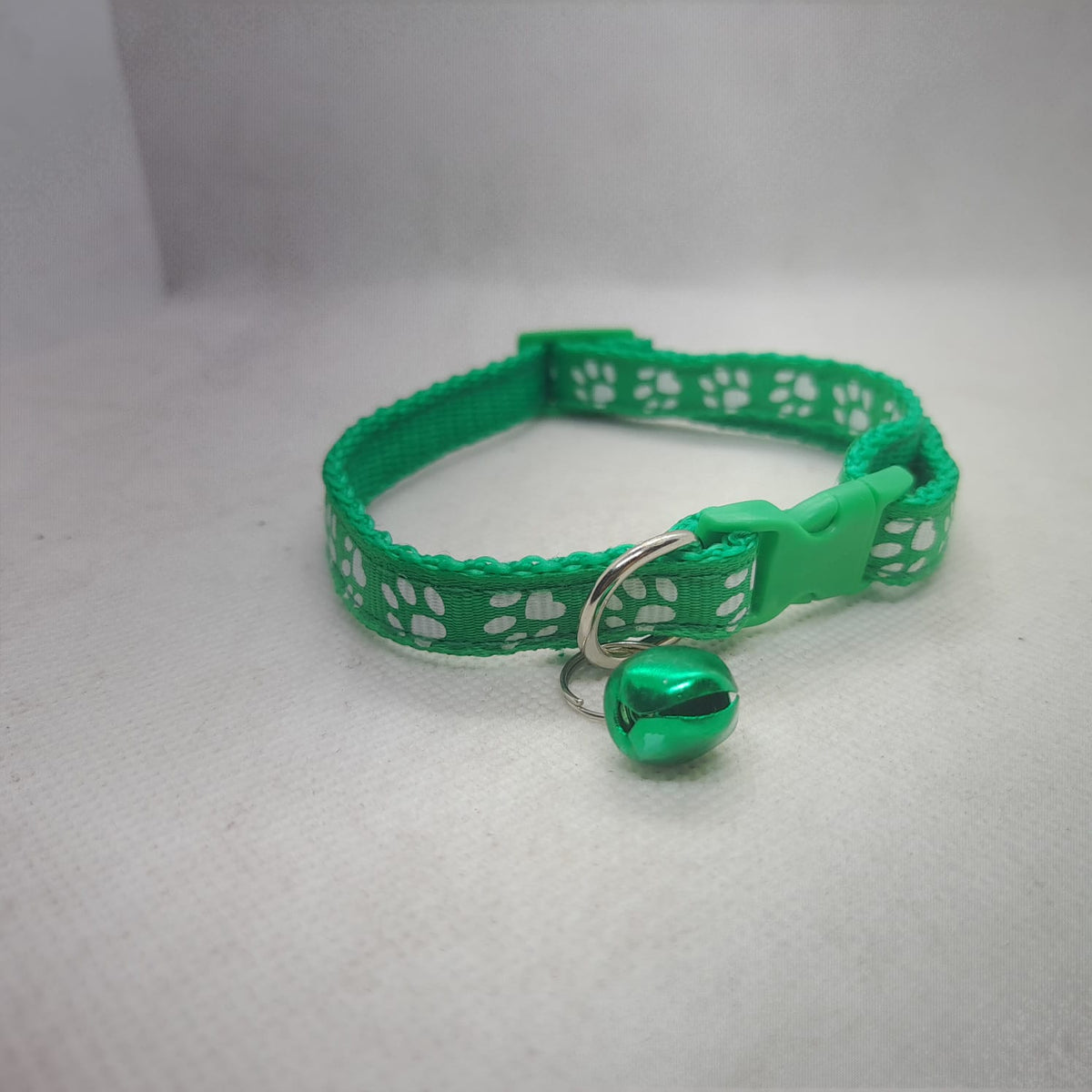 Fabric Cat & Puppy collar with bell