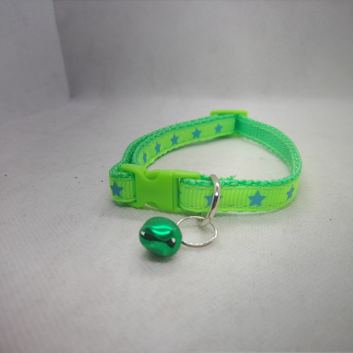 Fabric Cat & Puppy collar with bell