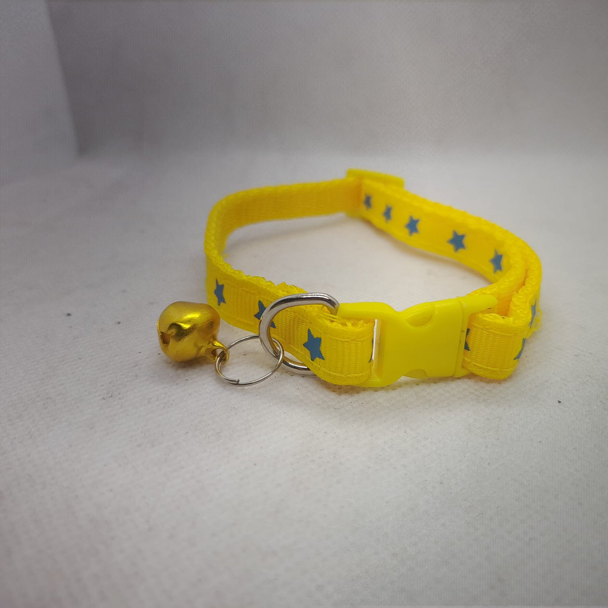 Fabric Cat & Puppy collar with bell