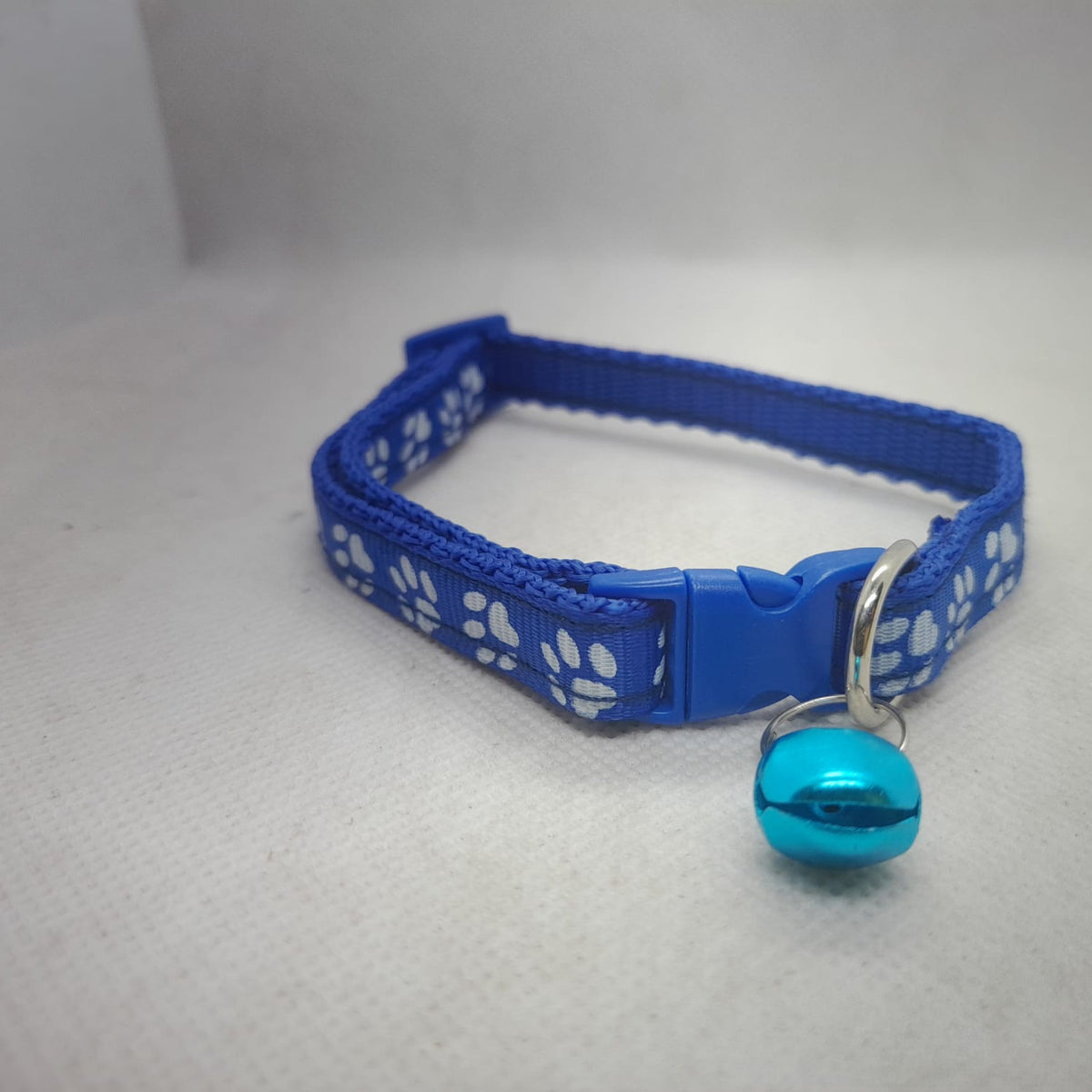 Fabric Cat & Puppy collar with bell
