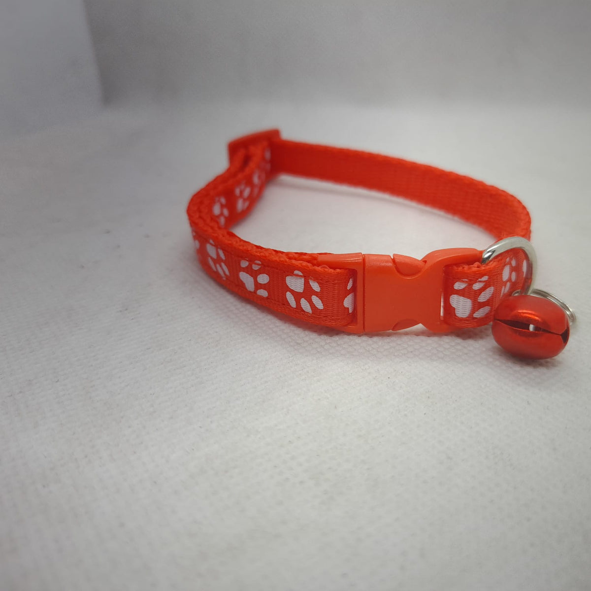 Fabric Cat & Puppy collar with bell