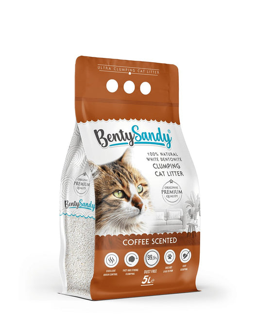 BentySandy cat litter 5 L - Petfriend stores بتفريند ستورز