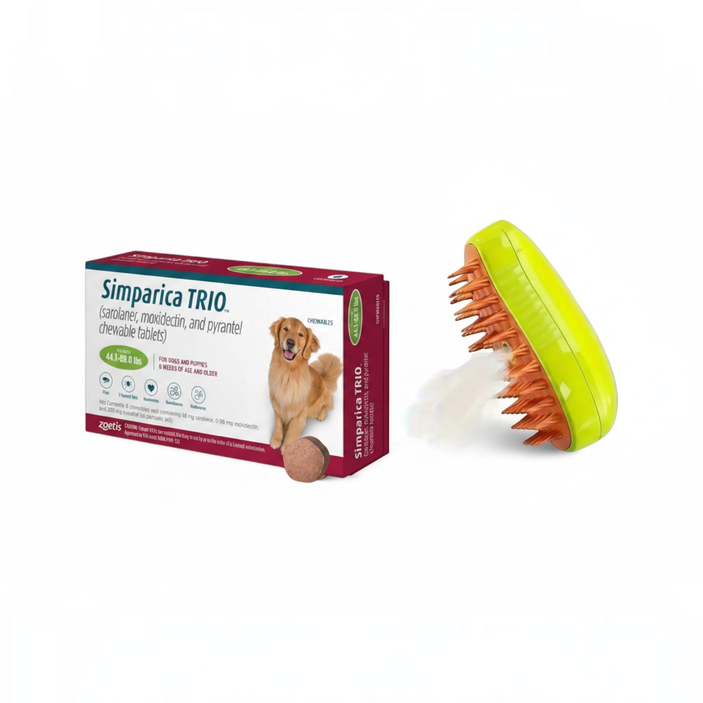 Bundle 3 - Simparica + Steam Brush