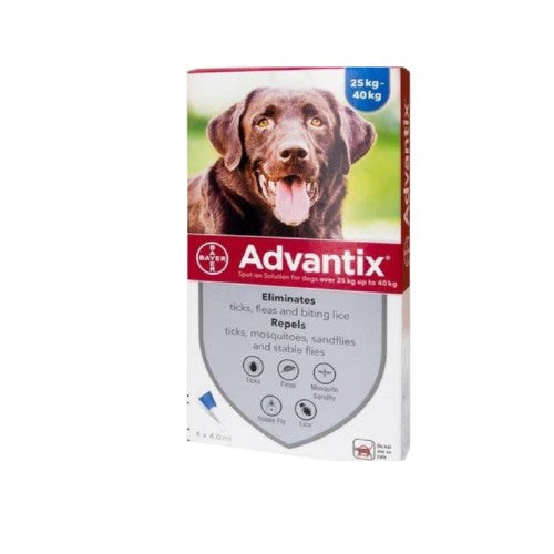 Advantix to control fleas & ticks dogs 10-25 kg - Petfriend stores بتفريند ستورز