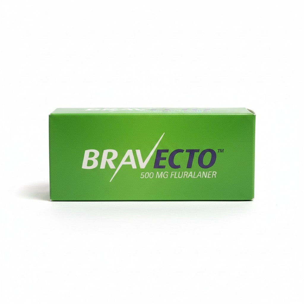 PetFriend Bravecto 500mg fluralaner flea and tick treatment box for dogs weighing 10 to 20 kg