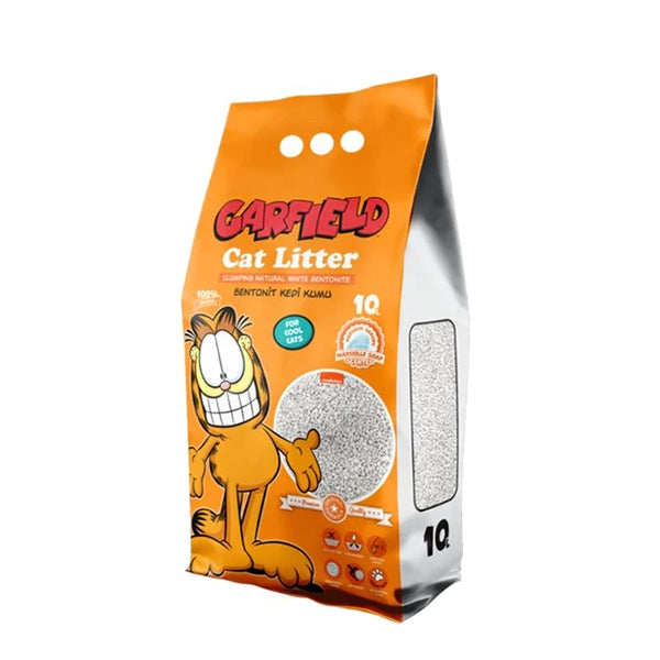 Arenero para gatos Garfield Tiny Step aglomerante de maíz