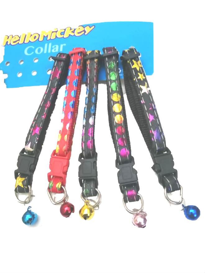 Hello-mickey cat collar with bell - طوق ميكي بجرس قطط وجراوي - Petfriend stores online pet shop Alex